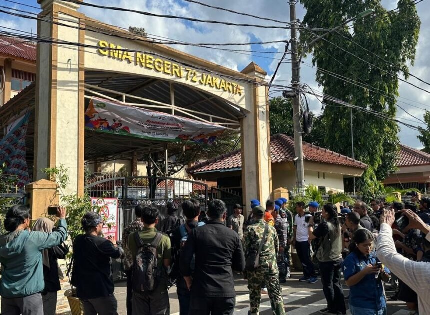Tragedi Ledakan di SMAN 72 Jakut Korban Capai 54 Orang